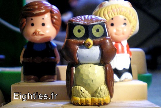 ANNEES 80, 80's, eighties, VULLI, manoir du hibou, jouet, souvenirs, 1983